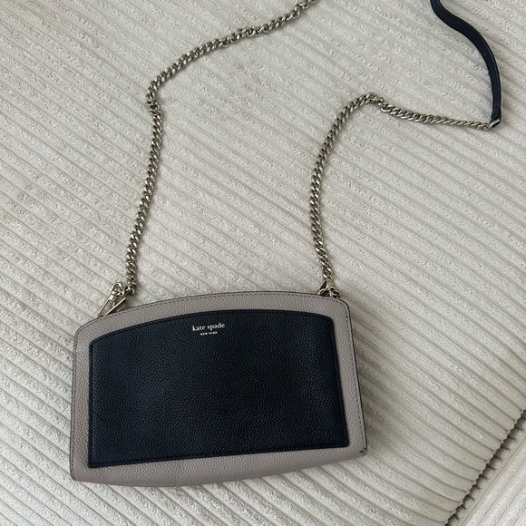 Margaux East West Crossbody in Black/Warm Taupe - Picture 7 of 11